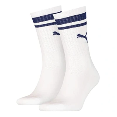 Image de Lot de 2 paires chaussettes basses unisexes avec rayure traditionnelle PUMA