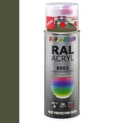 Afbeelding van Dupli Color Ral Acryl 6003 Olijf groen Hoogglans 400 ml