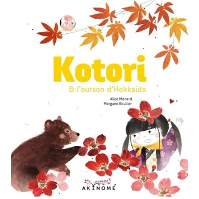 Image de Kotori et l&#039;ourson d&#039;Hokkaido