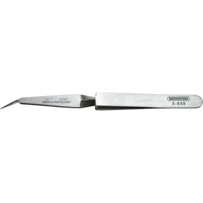 Afbeelding van Bernstein Tools for Electronics 5 058 SMD pincet 31b SA Spits, gebogen 120 mm