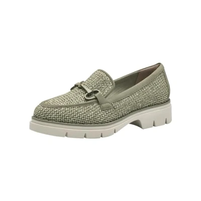 Afbeelding van Tamaris Mocassins, Dames, Maat: 37, Sage Textiel/ synthetisch
