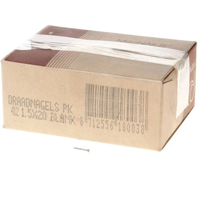 Afbeelding van Van der Loo Draadnagel platkop blank 1.5 x 20mm 5kg