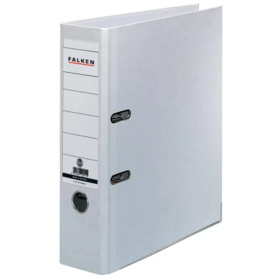 Afbeelding van Falken Ordner Recycolor DIN A4 Rugbreedte: 80 mm Wit 2 beugels 11285897