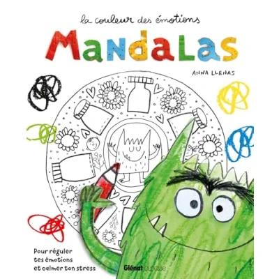 Afbeelding van MANDALAS AVEC LE MONSTRE DES COULEURS