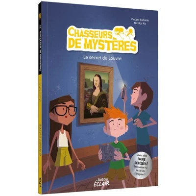 Image de CHASSEURS DE MYSTERES Tome 08 LE SECRET DU LOUVRE
