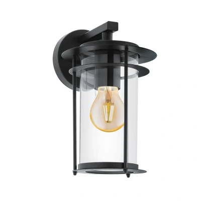 Afbeelding van Eglo Wandlamp Valdeo Neerwaarts Buitenverlichting Zwart