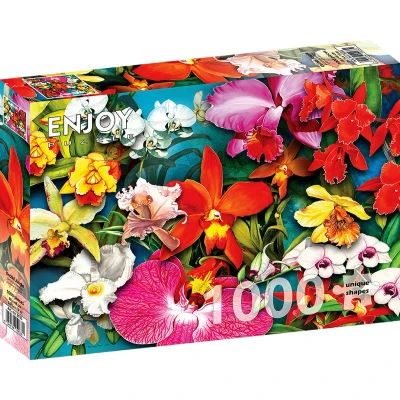 Afbeelding van Enjoy Puzzle Orchideendschungel 1000 Teile.