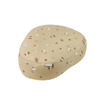 Afbeelding van Meyco Baby Forest Animals relaxhoes voor voedingskussen sand