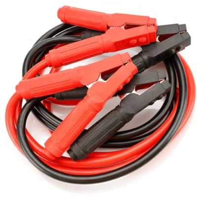 Afbeelding van A2ZWORLD Startkabel voor auto accu 2000 AMP, doorsnede 35 mm², 2 stuks zwart en rood 250 cm, noodgevallen motorfiets tot 5000 cc