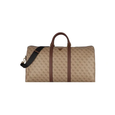 Afbeelding van Guess Vezzola Smart Unisex Weekendtas, Maat: One Size, Beige/brown