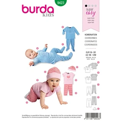 Afbeelding van Burda Naaipatroon 9423 Shirt en broek in variaties