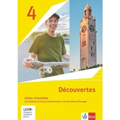 Afbeelding van Découvertes 4. Cahier d&#039;activités mit Mediensammlung Lernjahr. Ausgabe 1. oder 2. Fremdsprache