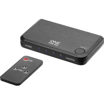 Afbeelding van One For All SV1632 smart 4K HDMI switch 3in &gt; 1out