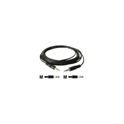 Image de Kramer C A35M/A35M Series 50 Câble audio mini phone stereo 3.5 mm mâle pour 15.2 m blindé moulé