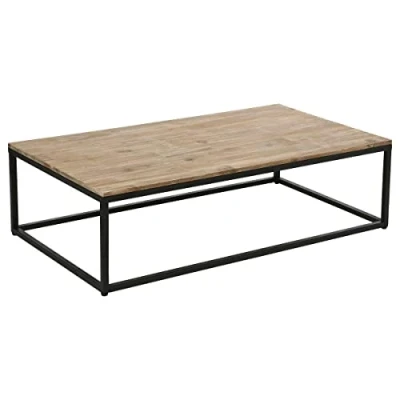 Afbeelding van Atmosphera Salontafel &quot;Edena&quot; metaal en acaciahout