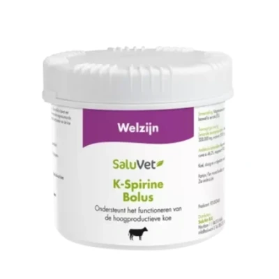 Afbeelding van Saluvet K Spirine bolus, 6x 95 g, Geschikt voor Rundvee Koeien