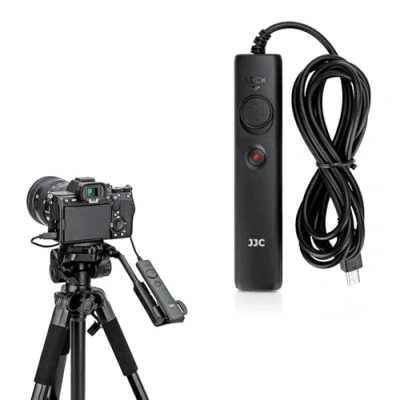 Afbeelding van JJC Afstandsbedieningskabel voor Sony Alpha/Cyber shot camera&#039;s en handycamcorders met multi terminal, video opnamefunctie