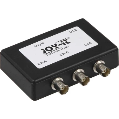 Afbeelding van Joy it JT ScopeMega50 USB oscilloscoop 15 MHz 2 kanaals, 16 kanaals 8 Bit Digitaal geheugen (DSO), Mixed signal (MSO), Logic analyser, Functiegenerator 1