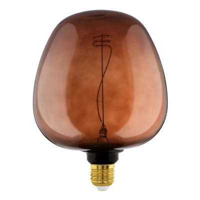 Afbeelding van Eglo Verlichting LM E27 LED G190 4W COGNAC 1STK