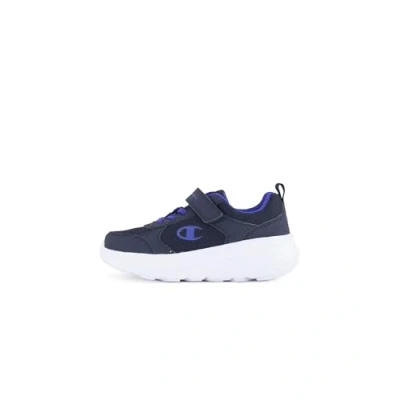 Afbeelding van Champion HERO Unisex Sneakers laag voor kinderen, Maat: 29.5, Navy/bai Imitatieleer/ textiel