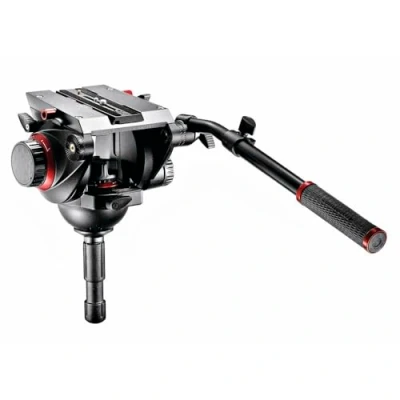 Afbeelding van Manfrotto Pro Video Vloeiend (Videokop), Statiefkoppen, Zwart