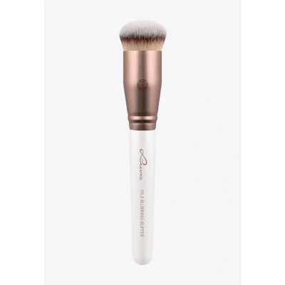 Afbeelding van Luvia Cosmetics Blurring Buffer Makeupkwastje, Maat: One Size, Pearl white/coffee brown