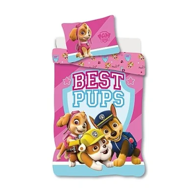 Afbeelding van Paw Patrol Dekbedovertrek Peuterdekbedovertrek 100x135 CM Kussensloop 40x60