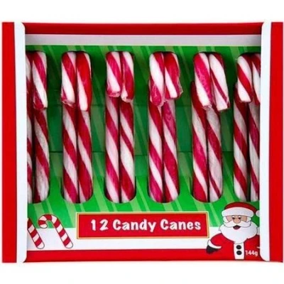 Afbeelding van Candy Canes zuurstokken 12 stuks