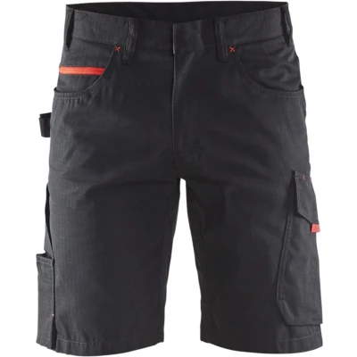 Afbeelding van Blaklader Service short 1499 1330 Zwart/Rood C44