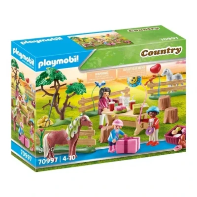Afbeelding van Playmobile Playmobil Country Verjaardagsfeestje op de ponyboerderij
