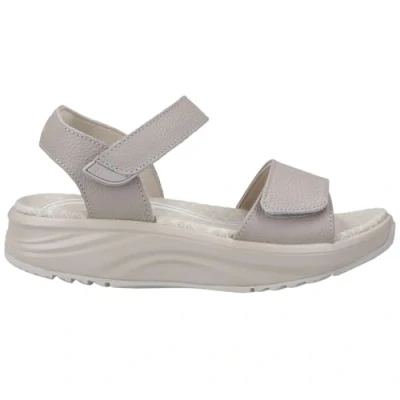 Afbeelding van Joya Flores Sandalen met plateauzool, Dames, Maat: 37, Beige Nubukleer