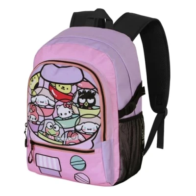 Afbeelding van KARACTERMANIA Sanrio FAN Fight Backpack 2.2 rugzak Uniseks (1 stuk), Hello Kitty roze, Eén maat,