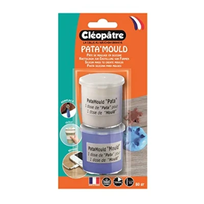 Image de Patamould Création de moule et empreinte 2x40 g Cléopâtre
