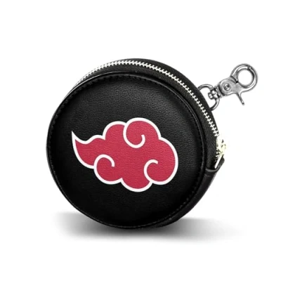 Afbeelding van Naruto Clouds Cookie Portemonnee, Zwart, 8,7 x cm, One Size, zwart., portemonnee