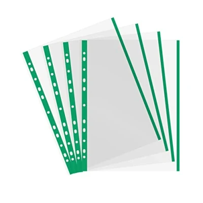 Afbeelding van Grafoplas 5501120 beschermhoes PP met kleurweergave, A4, groen