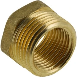 Afbeelding van Messing draadfitting verloopring 1 x