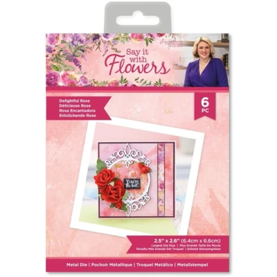 Afbeelding van Sara Signature Say It With Flowers Snijmal Delightful Rose