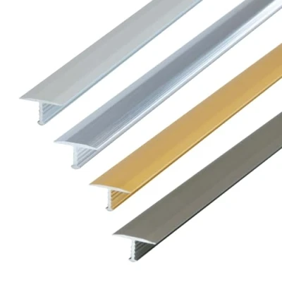 Afbeelding van Dalsys Overgangsprofiel, plat, T profiel goud 100 cm x 13 mm, 1 stuk, laminaat geanodiseerd aluminium