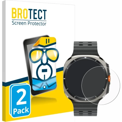 Afbeelding van BROTECT Screenprotector voor Samsung Galaxy Watch Ultra (47 mm) Folie Beschermfolie transparant (2 Stuks)
