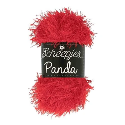 Afbeelding van Wol &amp; Garen Scheepjes Panda 588 Red (op op)
