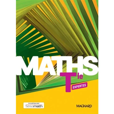 Image de Maths Expertes Tle (2020) Manuel élève