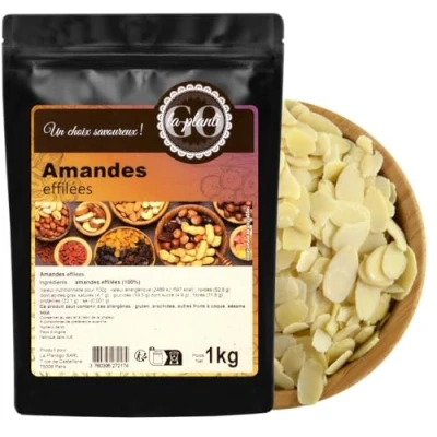Afbeelding van Geschaafde amandelen 1 kg LA PLANTIGO