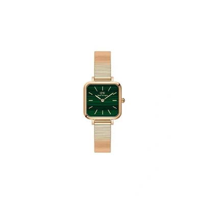 Afbeelding van Daniel Wellington Quadro Studio 22X22MM Watch Horloge Rose goldcoloured, Maat: 22, gold coloured