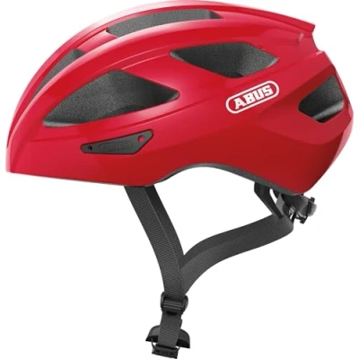 Afbeelding van ABUS 87222 Fietshelm rood (Blaze Red), M (52 58 cm)