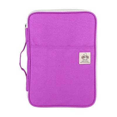 Afbeelding van Hilitand 5Colors Functionele documententas, A4, met ritssluiting, paars