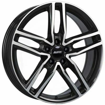 Afbeelding van ALUTEC 5 gat 19duim 108mm lichtmetalen Velg Ikenu hyper silber schwarz Horn poliert IKE80945F52 6