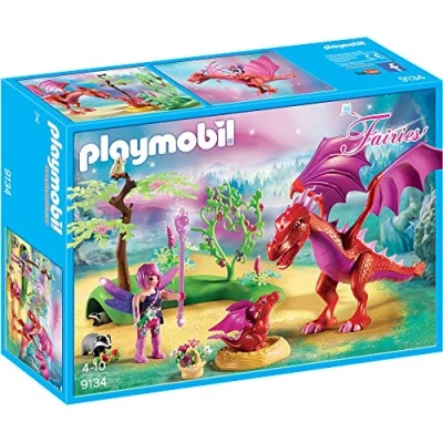 Afbeelding van Playmobil 9134 Fairies Fairy Keeper met draken