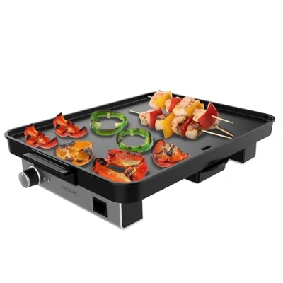 Afbeelding van Cecotec Elektrische grillplaat met afneembare magnetische onderdelen Magneet 1800, keukengrill 1800 W, aluminium tefloncoating, antiaanbaklaag, vaatwasmachinebestendig