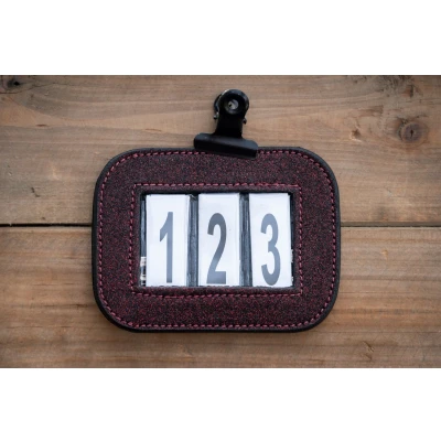 Image de HB Chiffres de Bride Showtime Glitter Bordeaux