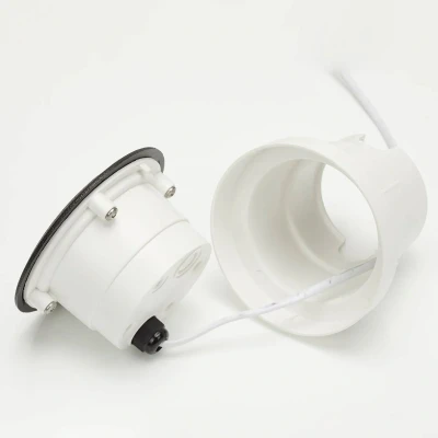 Afbeelding van LED grondspot inbouwlamp Ceci 120 2L in zwart CCT